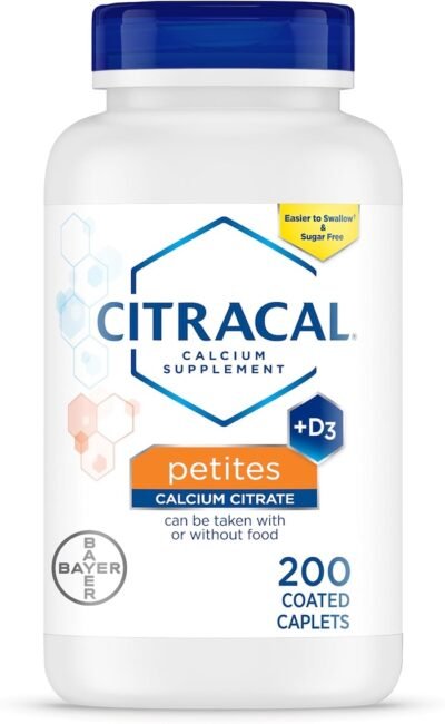 Citracal Bayer - Citrato de Calcio con D3 - 200 Tabletas